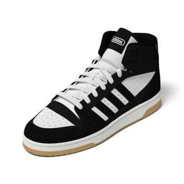 Imagem de adidas Tênis masculino Turnaround Mid Top, Preto/Preto/Branco Nuvem, 10.5