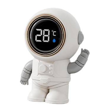 Imagem de YIJU Termômetro eletrônico para banho de bebê, tela de fácil leitura, medidor preciso da temperatura da água, brinquedo para banho, banheira, banheiro, Astronauta