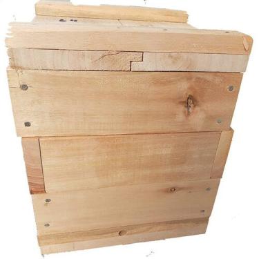 Imagem de Caixa INPA 27x27cm para Abelhas Uruçus, Mandaçaia, Tubuna e Mandaguari