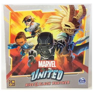 Imagem de CMON Jogo de Estratégia Marvel United Rise of The Black Panther, Para Maiores de 12 Anos