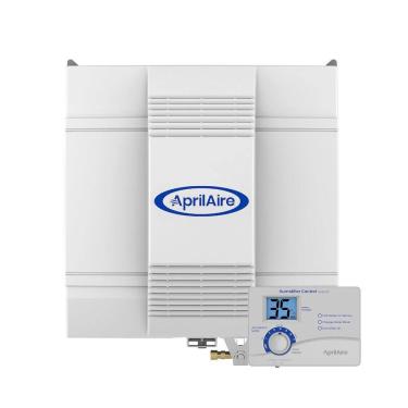 Imagem de Aprilaire 700 Umidificador, Evaporador Elétrico, embutido, 68 L, alcance de 4.200 m, automático, branco