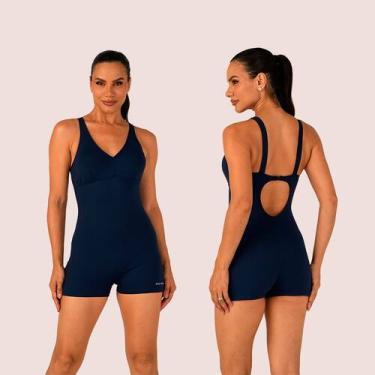 Imagem de Maiô Modelador Macaquinho Natação Ajuste Perfeito Sem Bojo - Shop Inti