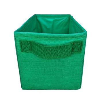 Imagem de Caixa colorida 14x14x28 com alça - Verde Bandeira - Organibox