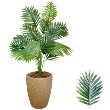 Imagem de Planta Artificial Palmeira Com Vaso Polietileno Completo - PlantaImpor
