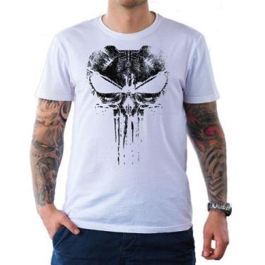 Imagem de Camiseta The Punisher Marvel Camisa Filme Justiceiro Caveira - King of