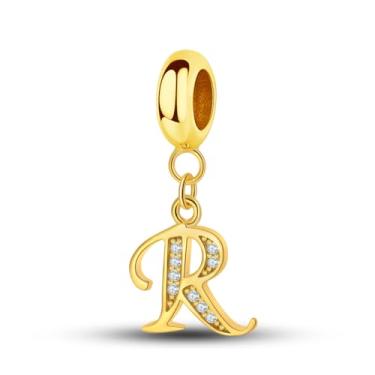 Imagem de 1 peça de berloque de prata elegante para mulheres, faça você mesmo, fabricação de joias e roupas diárias, joias combinando, decoração para mulheres, presente para mamãe (R)