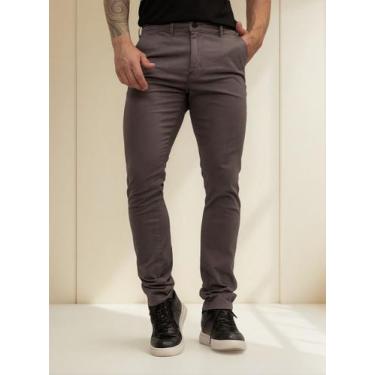 Imagem de Calça Sarja Masculina Alfaiataria Bolso Embutido Premium - RED WAY PRE