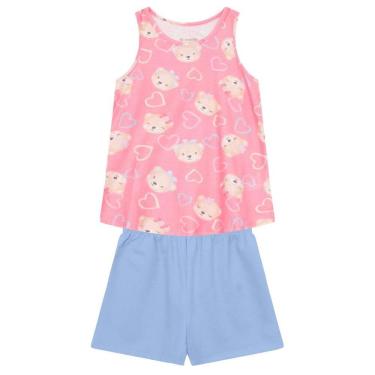 Imagem de Conjunto infantil menina de ursinho Brandili