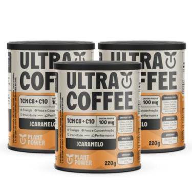 Imagem de 3x Ultra Coffee Plant Power Caramelo 220g