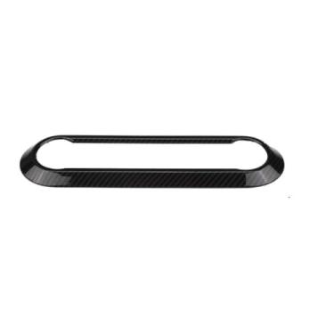 Imagem de Interior do Carro Ar Condicionado Botão Painel Quadro Tampa Guarnição Leve Resistente Stelvio Giulia Acessório