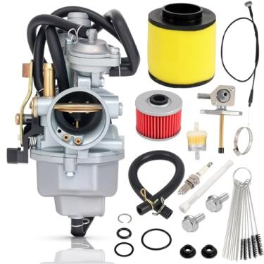 Imagem de Kit de carburador Recon 250 adequado para Honda TRX250 TRX 250 Fourtrax TRX250TE TRX250TM 1997-2001 2002-2007 ATV Carb Replaces16100-HM8-B01 com válvula de combustível Petcock