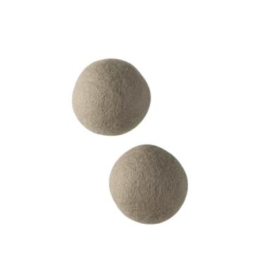 Imagem de Ou Esferas de Lã para Secadora de Roupas Bege Linha Flow 2 Unidades