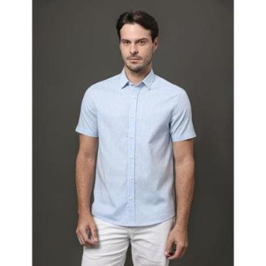 Imagem de Camisa Masculina Linen Cotton Calvin Klein Jeans-Masculino