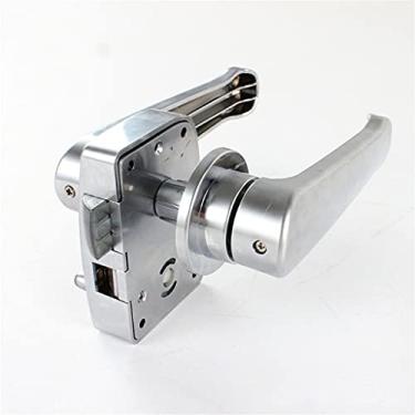 Imagem de Fechadura de porta de vaso sanitário Fechadura de porta de banheiro RV Caravana Barco Latch Handle Locks para móveis Hardware