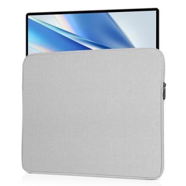 Imagem de Ctemnpho Bolsa de armazenamento para monitor portátil de 47.0 cm, bolsa de armazenamento para computador portátil com zíper para laptop de 17,3 polegadas, tela protetora para notebook para jogos e