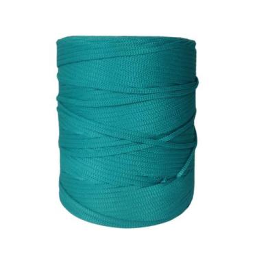 Imagem de Fio Náutico Malhafio 5mm 500g 100% Poliéster Variadas Cores, Verde Jad