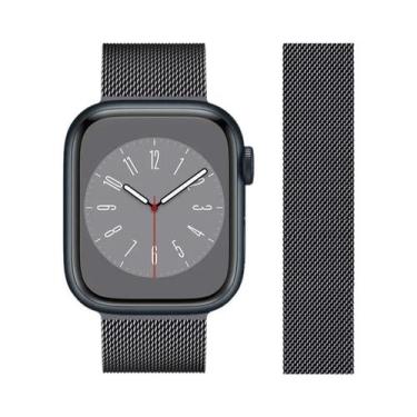 Imagem de Pulseira Magnética De Aço Inoxidável Compatível Com Apple Watch Modelo