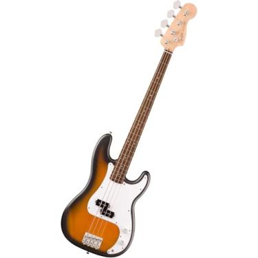 Imagem de Squier by Fender 6 String Bass Guitar, Direita, Duas Cores Sunburst, Completo (0379700503)