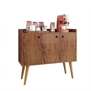 Imagem de Aparador Buffet Wood Prime 3 Portas Cantinho Café Prateleira Organizad