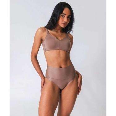 Imagem de Calcinhas Cintura Alta DelRio Marrom-61046, Marrom, M