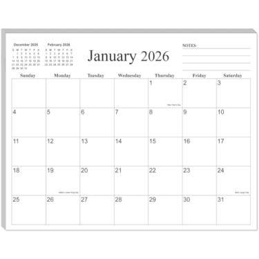 Imagem de Calendário magnético de geladeira 2026 - calendário 2025-2026 de novembro de 2025 a junho de 2027 - Os calendários mensais perfeitos para geladeira com designs mínimos para organização, 21,6 cm x 28