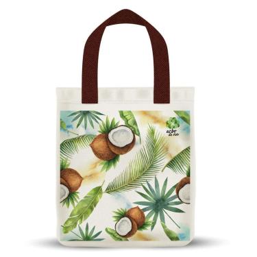 Imagem de Ecobag Summer Sense - Sacola Feita De Garrafa Pet 30X40X10Cm