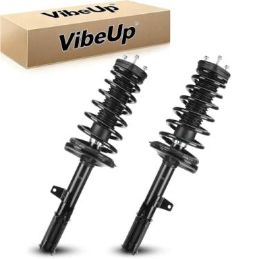 Imagem de VibeUp Conjunto completo de suporte traseiro e amortecedor com molas helicoidais compatíveis com Toyota 1997-2001 Camry 1999-2003 Solara Replace 171680 171681 (conjunto de 2)