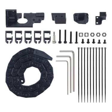 Imagem de Hyuduo Transportador de Cabo de Corrente de Arrasto para Impressora 3D para AD 5M 5M Pro Material Plástico Resistente PETG Fácil Instalação e Baixo Ruído Com Conectores de Extremidade