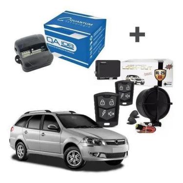Imagem de Kit Alarme Look Out AL25XR + Módulo De Vidro Quantum QA108 Palio Weeke