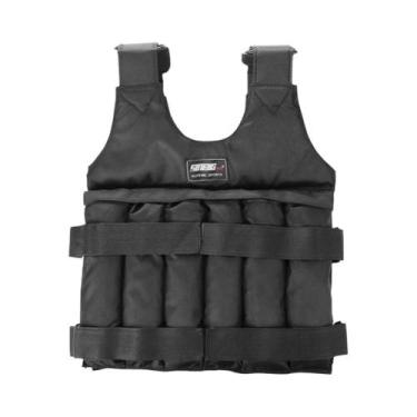 Imagem de Colete Ajustável Com Peso De 3-50kg Para Corrida, Treinamento, Caminha