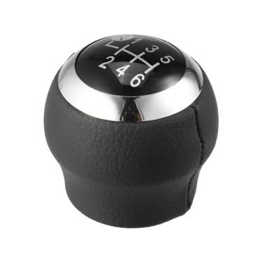 Imagem de A ABSOPRO Manípulo de mudança de câmbio de transmissão manual de 6 velocidades para Toyota para Corolla 2007-2013 Plástico preto