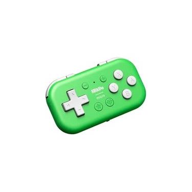Imagem de Controle Bluetooth 8BitDo, Micro Gamepad (Verde) - 80EL01