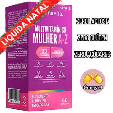 Imagem de Multivitamínico Feminino Completo Mulheres A-Z Sanavita - A Vitamina d