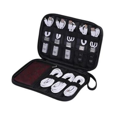 Imagem de Bolsa Organizadora De Viagem Com Dupla Camada Para Armazenamento De Ca