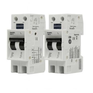 Imagem de Kit 2 Disjuntores Bipolar Siemens Curva B 32A 2 Pólos