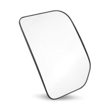 Imagem de Vidro espelhado lado direito do passageiro externo adequado para Toyota FJ Cruiser 2007-2014, espelho retrovisor convexo não aquecido, lente grande angular de alta clareza com ferramenta de