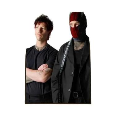 Imagem de Pôster Da Banda Twenty One Pilots, Adesivo Artístico Autoadesivo À Pro