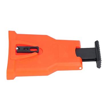 Imagem de Domary Afiador de Motosserra Portátil, Alta Resistência, Resistência Ao Desgaste, Afiador de Motosserra, Carpintaria Ao Ar Livre (Laranja)
