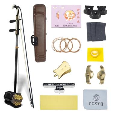 Imagem de YCXYQ Ebony Erhu Erhu Profissional Erhu Chinês 2 Cordas Violino Oriental Adequado para Iniciantes Adultos Artistas Profissionais