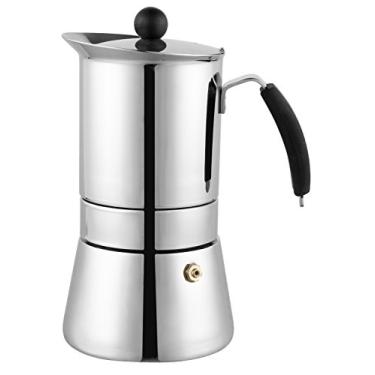 Imagem de Cuisinox Máquina de café expresso Amore em aço inoxidável, 4 xícaras (170 g)