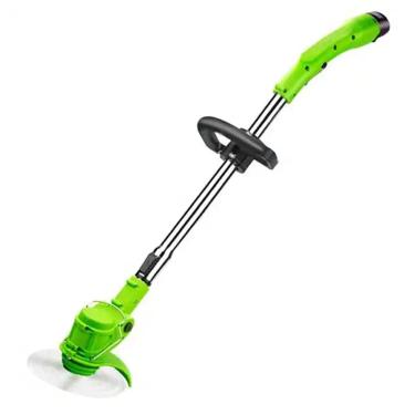 Imagem de Cortador de grama potente com 2 baterias e 3 tipos de lâminas Cortador de grama elétrico sem fio para cortadores de grama com bateria de 24 volts (bateria verde * 2)