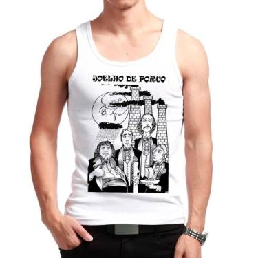 Imagem de Camiseta regata Banda Joelho de Porco rock nacional anos 70 clássico m