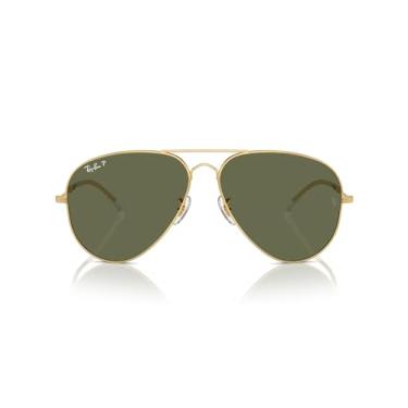 Imagem de Óculos de Sol Ray-Ban Polarizado Old Aviator 0RB3825 001/58 Tam 62 / Ouro - Lentes Verde