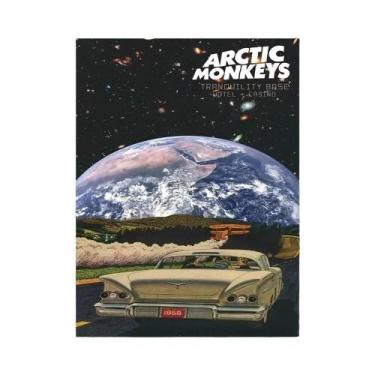 Imagem de Pôster De Álbum Musical Arctic Monkeys, Pintura Em Tela, Arte De Pared