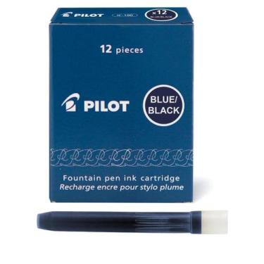 Imagem de Cartucho Caneta Tinteiro Pilot Namiki Ic-100 Azul Escuro C12