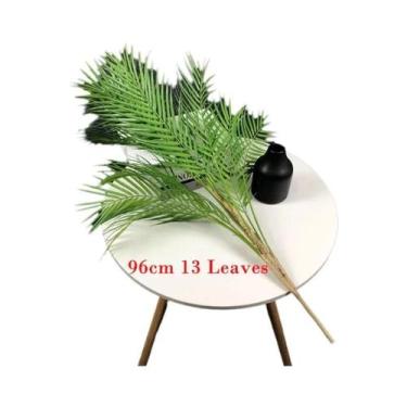 Imagem de Grande Árvore De Palmeira Artificial De 125cm Com Folhas Falsas De Mon