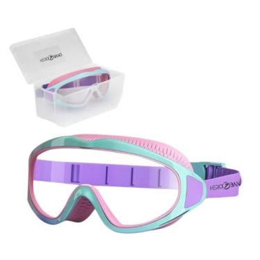 Imagem de Óculos Natação Infantil Profissional Antiembaçante Coleção Piscinas - 