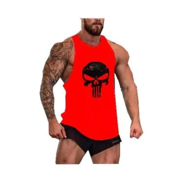 Imagem de Camiseta Regata Masculina Para Musculação, Fitness E Corrida Com Estam