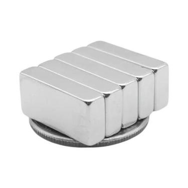 Imagem de 10pcs 20x10x4mm ímãs quadrados  resistentes para armazenamento, decora