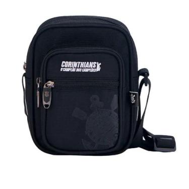 Imagem de Shoulder Bag Transversal Resistente Casual Escola Faculdade Corinthian